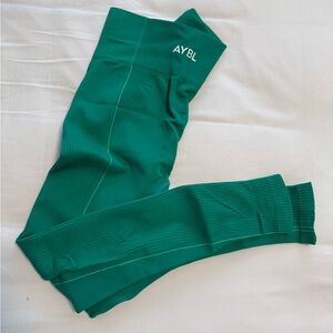 AYBL Vibrant Green Active Leggings